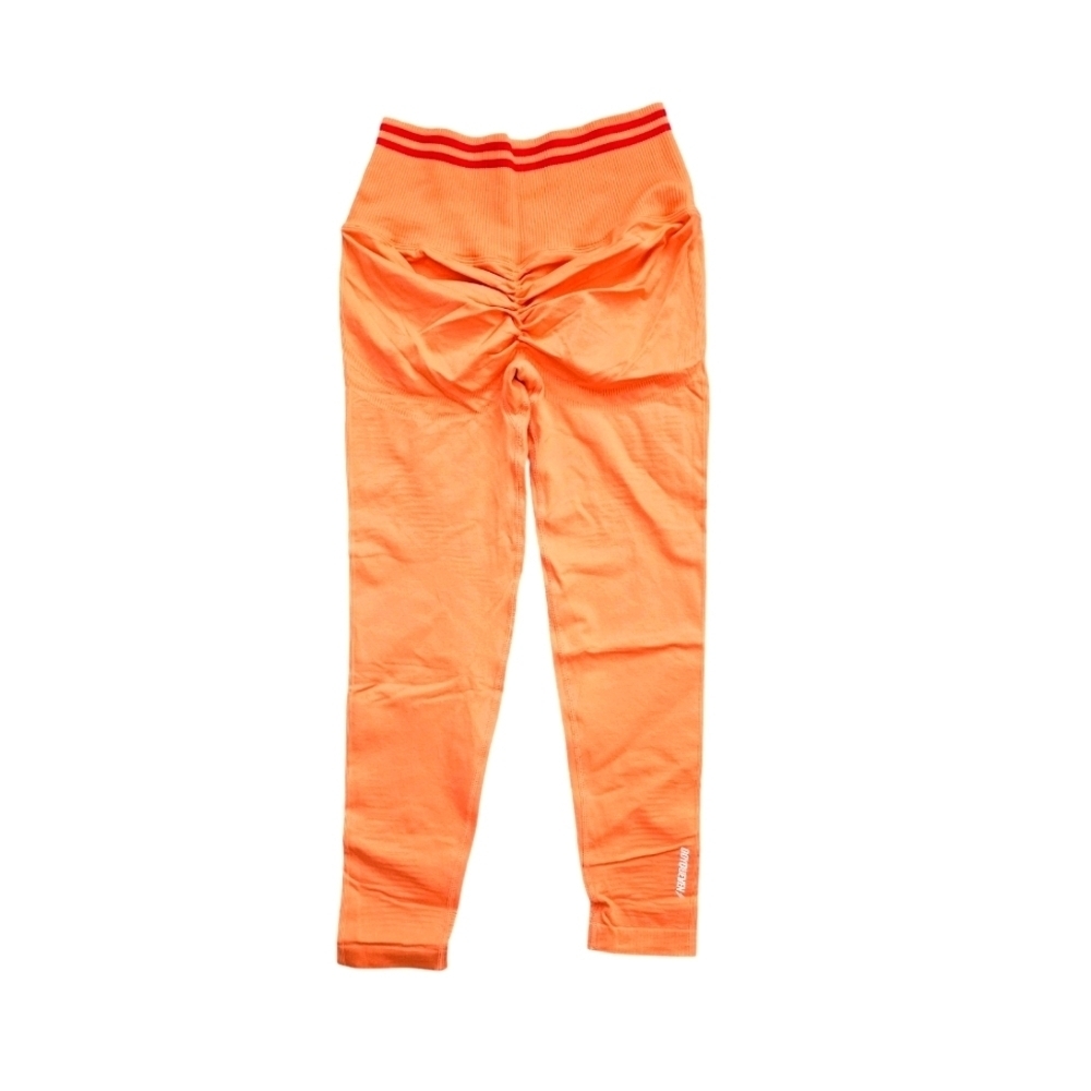 Doyoueven DYE Scrunch Seamless Leggings - Cantaloupe Orange - Picture 5 of 5